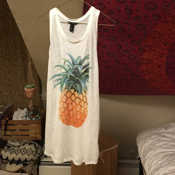 Summer breezy pineapple dress