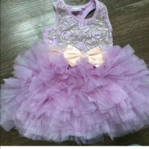 Oh lala couture girls dress sz 4t Nwot