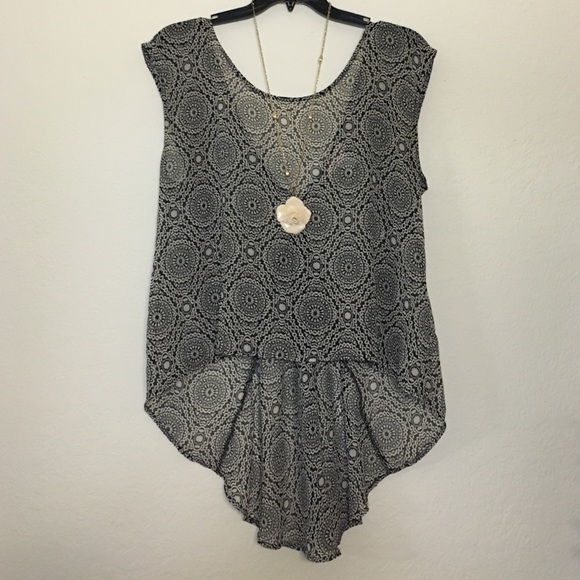 High Low Mermaid Top