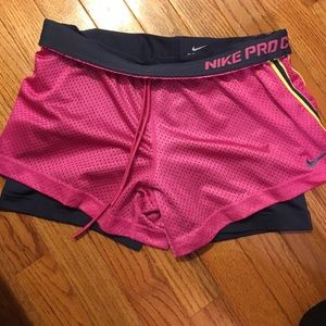 "Nike Pro combat" shorts