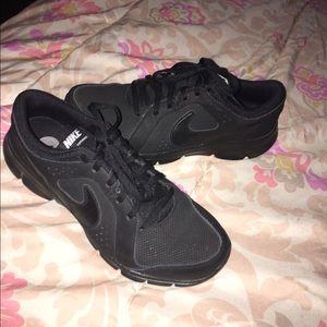 Black athletic Nike Sneakers