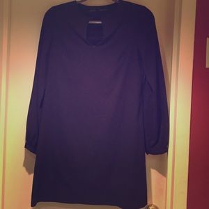 Black long sleeve dress