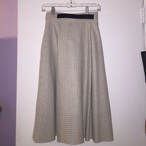 Zara Skirts - Gray midi flare skirt Zara Skirts - Gray midi flare skirt