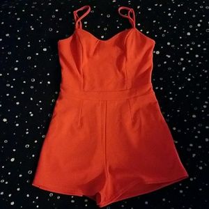 Tangerine romper