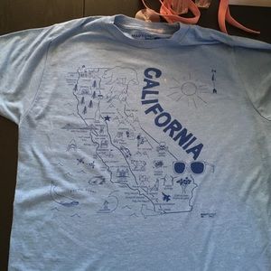 Map tote Tee