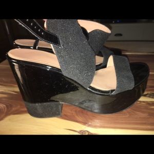 Robert Clergerie Black wedge