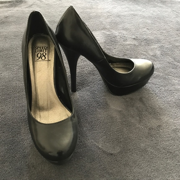 Black heels