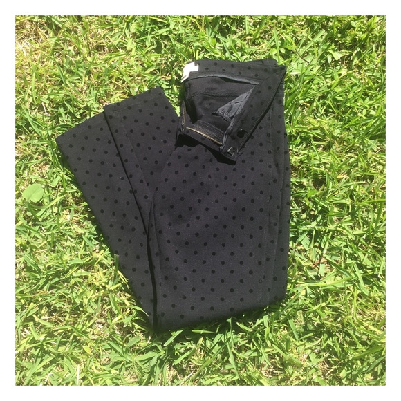 J. Crew Pants - J.Crew Gigi Polka Dot Slacks