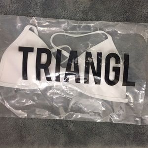 BRAND NEW triangl bikini top