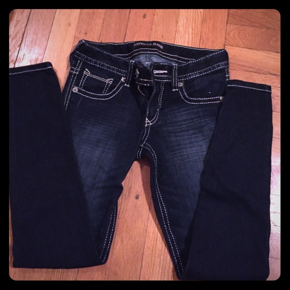 Express skinny jeans. Size 0 short