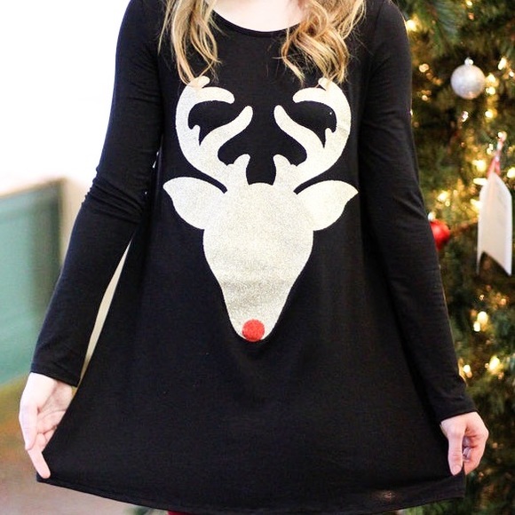 Glitter Reindeer Tunic - Picture 5 of 8