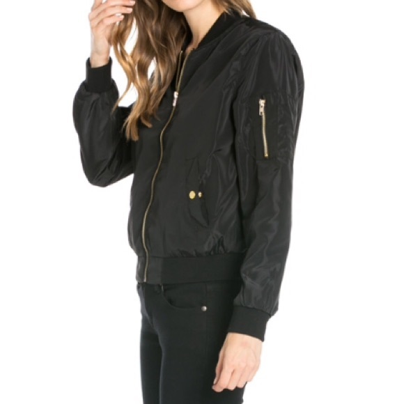 💥Final 1L💥Lightweight Black Bomber Jacket!! - Picture 2 of 4