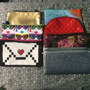 💝6💝 Make-Up Bags! Ipsy, Forever 21 Brands!