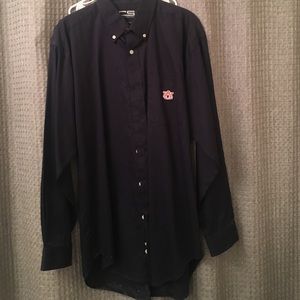 Men's auburn button down