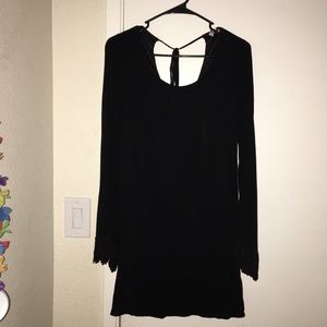 Black boho Guess dress