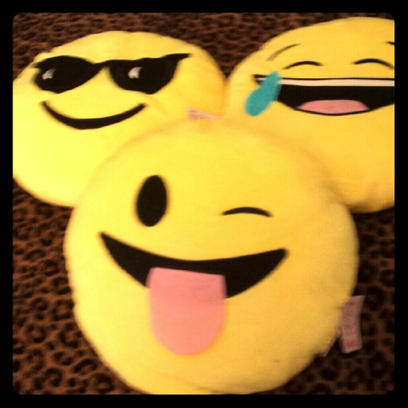 Emoji pillows