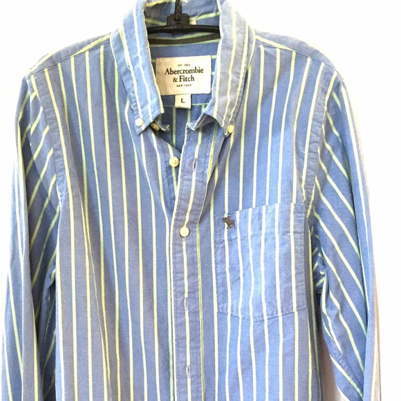 ABERCROMBIE & FITCH preppy Oxford shirt - Picture 1 of 1