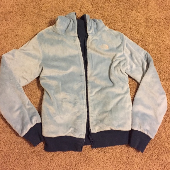Reversible North Face zip up
