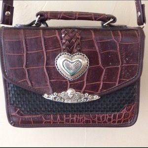 Western cross body purse