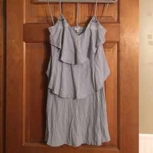 Soft blue summer dress