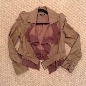 Faux Leather Jacket