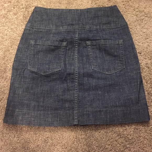 Denim High Waisted Mini Skirt - Picture 2 of 2