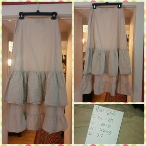 Hunt club khaki skirt