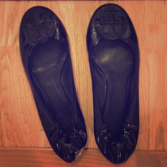 Patent Leather Tory Burch flats