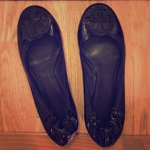 Patent Leather Tory Burch flats