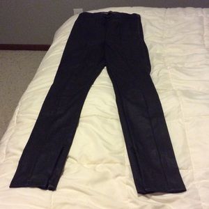 High-waist Leather pants from Express