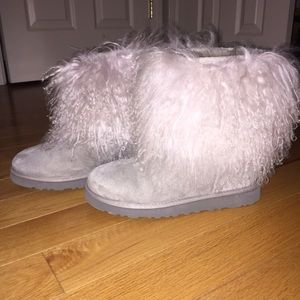 UGG Australia Mongolian sheepskin fur boots, short