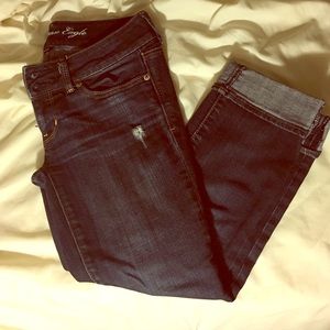AEO cropped jeans/capris