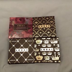 FOUR Mini Lorac Eyeshadow Palettes