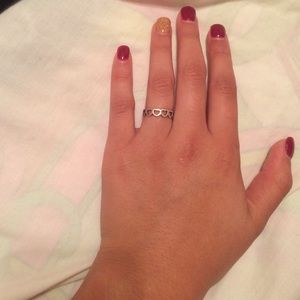 James Avery Tiny Heart Ring Size 4