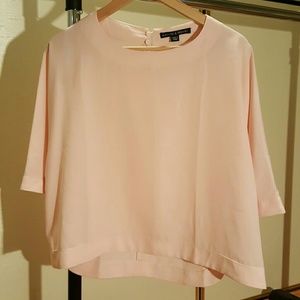 HARLOWE & GRAHAM Peach blouse