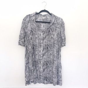 11-1-TLYHO by Anthropologie button up tunic top