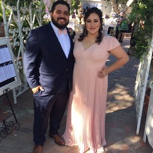 Asos Curve Wedding  Maxi dress with lace back