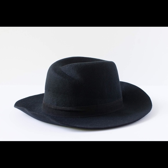Wool wide-brimmed hat (adjustable) - Picture 1 of 7
