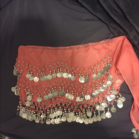 Belly dancing skirt