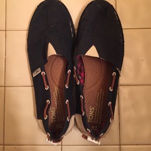 Navy Blue TOMS