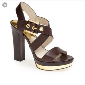 Michael Kors Calder Platform Size 7