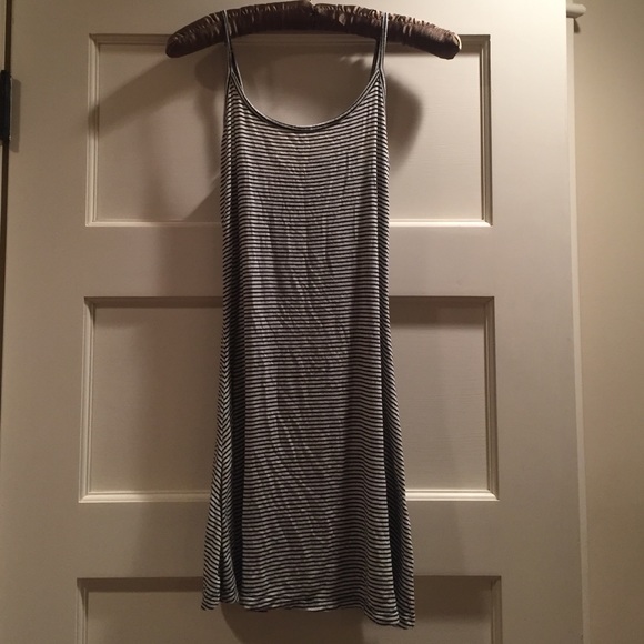 Blank and white striped dress!