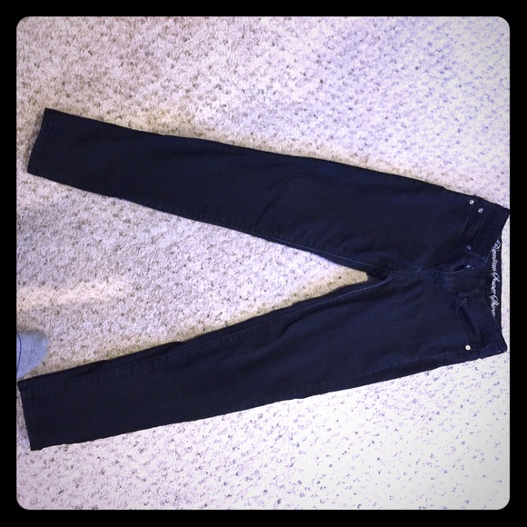 Black skinny jeans AE