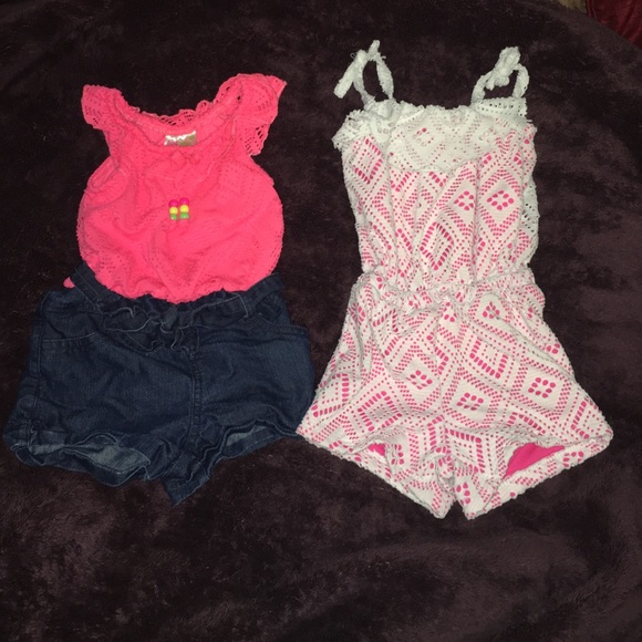 Two rompers