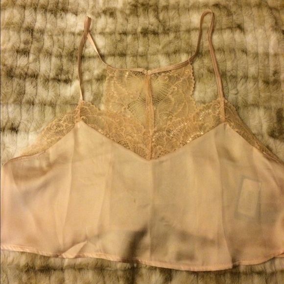 Bebe Lace Cami Bra Top