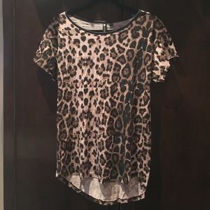 Cotton On short sleeved leopard print shirt