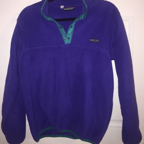 Blue Patagonia pullover
