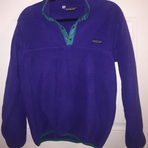 Blue Patagonia pullover