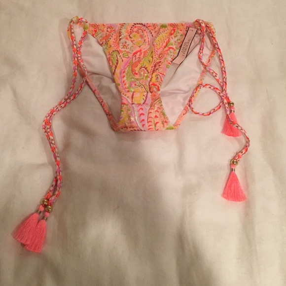 VS paisley bathing suit bottoms!