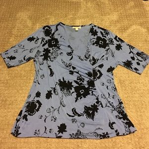 Dana Buchman Wrap Shirt - Size XL